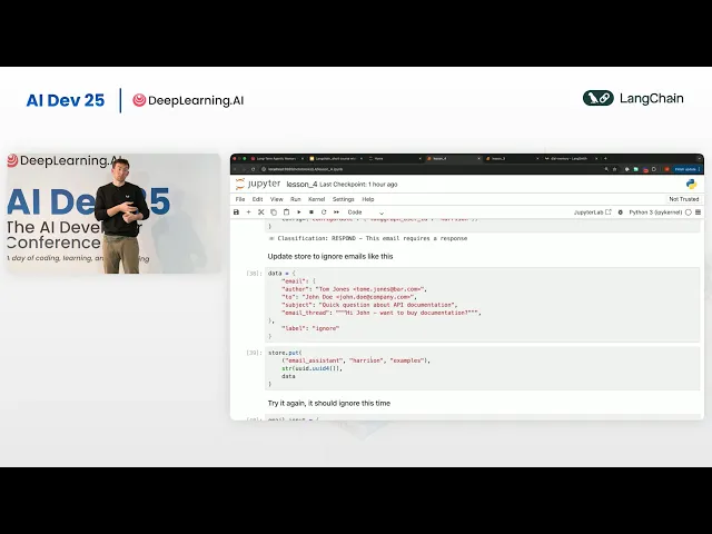 AI Dev 25 | Harrison Chase: Long Term Memory with LangGraph