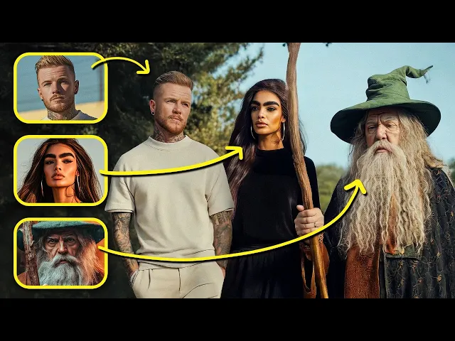 Create Multiple Consistent AI Characters with Kling 1.6 Elements