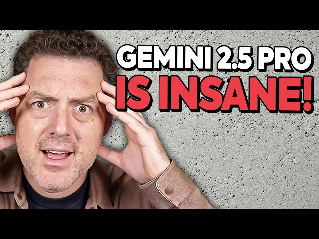 Google Gemini 2.5 Pro SMASHES Benchmarks