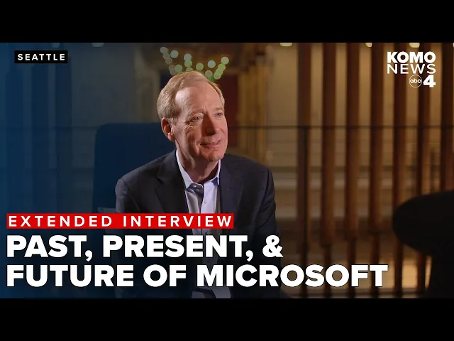Microsoft’s 50th anniversary: President Brad Smith talks AI, DEI, Trump, and all things tech