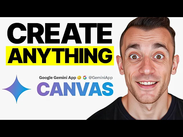 NEW Google Gemini Canvas AI Update (FREE!) 🤯