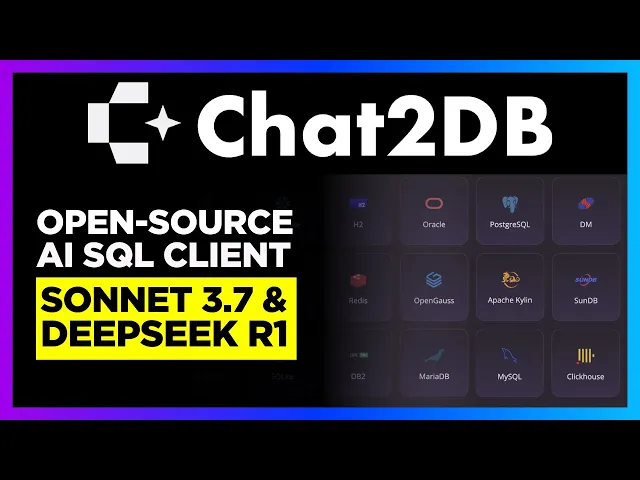 (Open Source) Chat2DB 3.0: AI SQL Client now with Claude3.7 & DeepSeek