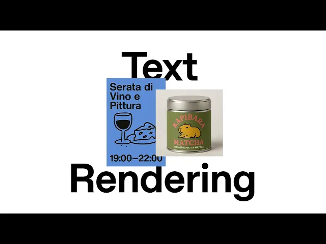 Text Rendering with 4o Image Generation