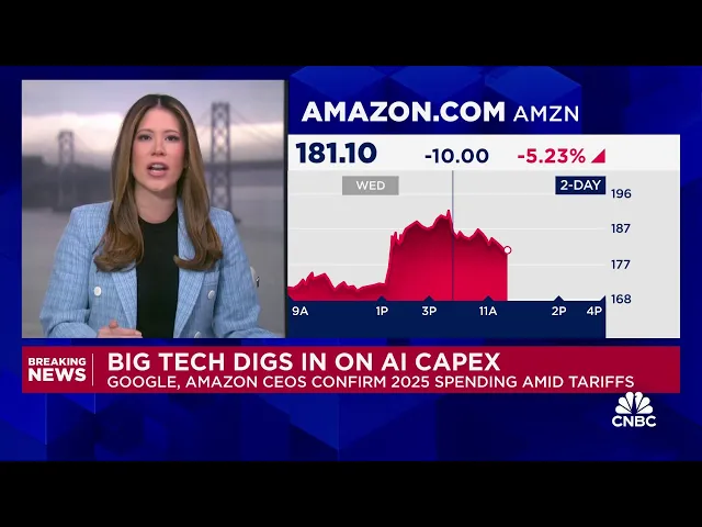 Big Tech digs in on AI capex as tariff whiplash roils the market