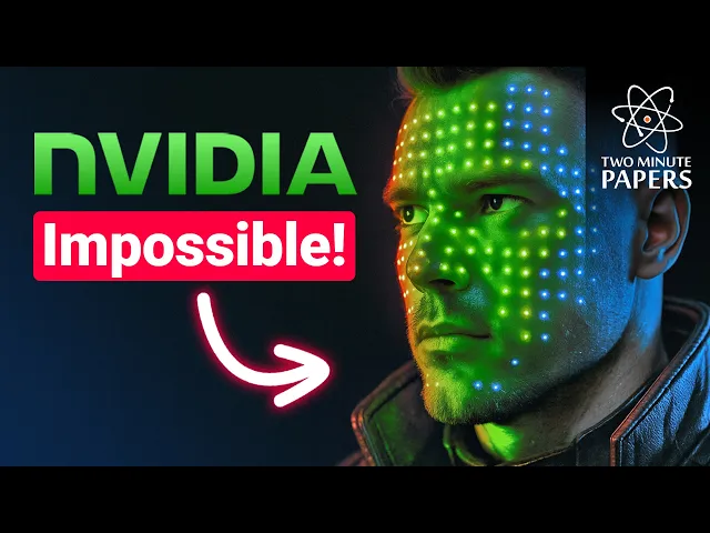 NVIDIA’s New AI: Impossible Ray Tracing!