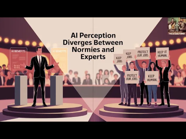 Perception of AI Diverges Wildly Between Normies and Experts