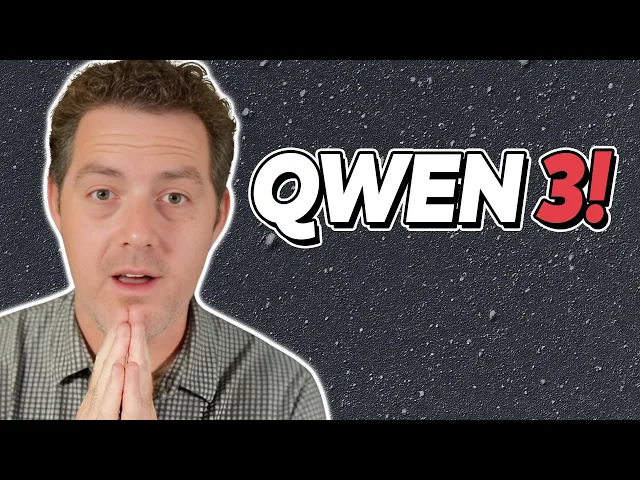 Qwen3 is a fantastic open-source model