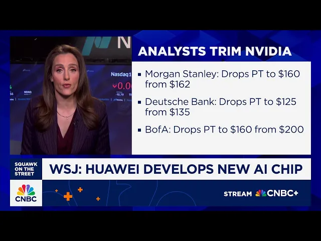 Report: Huawei develops new AI chip