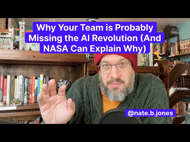 Why Your Team is Probably Missing the AI Revolution (And NASA Can Explain Why)