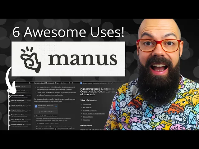 6 Genius Manus AI Use Cases Every PhD Student Should Be Using
