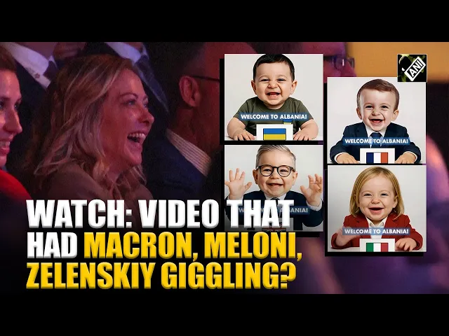 AI-generated cute baby video of world leaders sparks laughter at European Summit in Albania