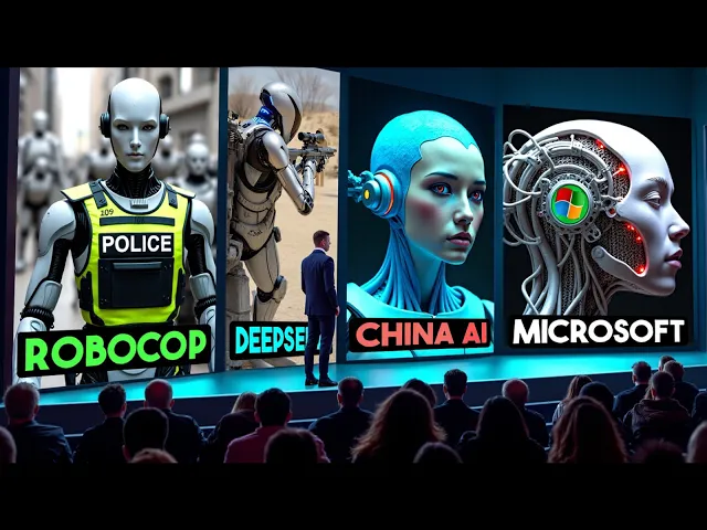 AI got scary: RoboCOP, AI police, China’s killer AI, Microsoft 2B4T, DeepSeek…