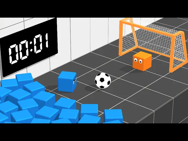 AI Learns to Play Soccer (and breaks physics)