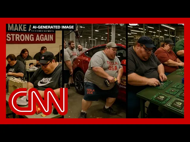 Chinese internet users mock Trump tariffs with AI videos of American sweatshops