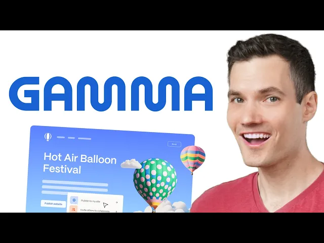 Gamma App Tutorial: The Ultimate AI Design Tool for Presentations, Websites & Social Media