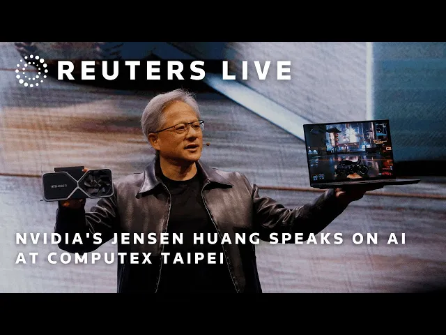 LIVE: Nvidia’s Jensen Huang gives speech on AI