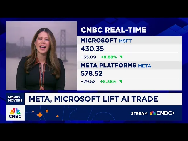 Meta, Microsoft boost AI bulls, but CapEx cracks are showing