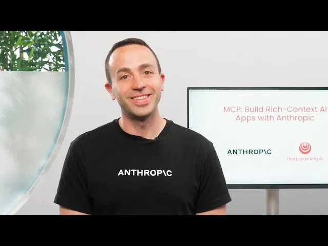 New course on MCP (Model Context Protocol) with Anthropic!