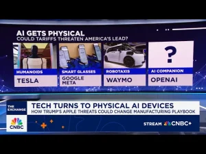 Trump tariffs and the physical AI explosion