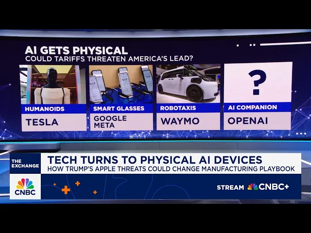 Trump tariffs and the physical AI explosion