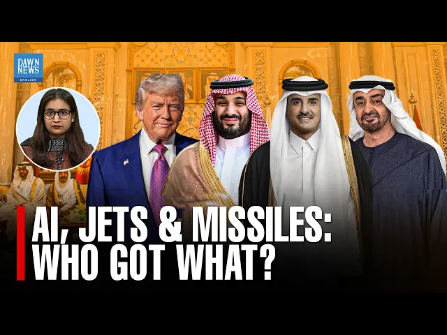 Trump’s $1 Trillion Middle East Deals Explained | Arms, AI & Controversy