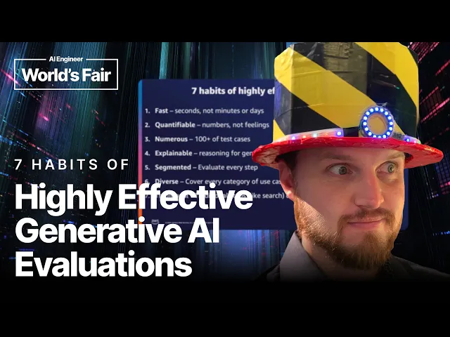 7 Habits of Highly Effective Generative AI Evaluations