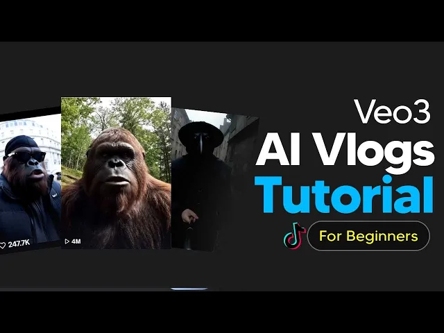 How To Make Viral AI Vlogs – Viral AI Tiktok Vlogs Tutorial (Veo-3)