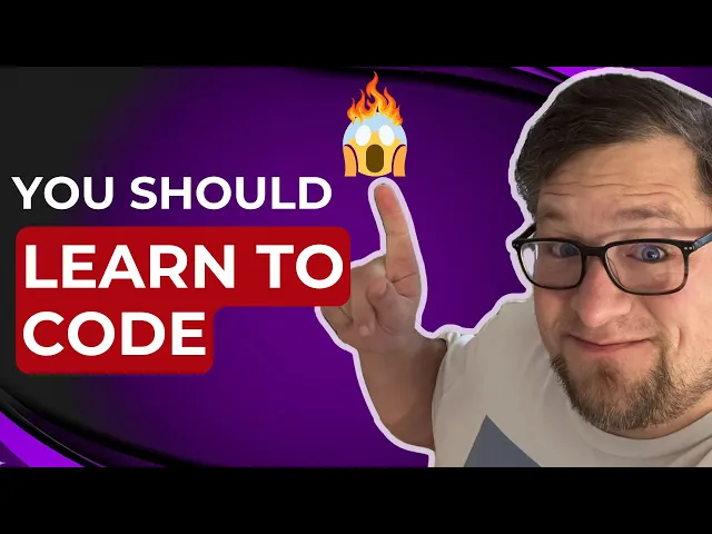 I think now is the BEST time to learn to code! Don’t Fear the AI