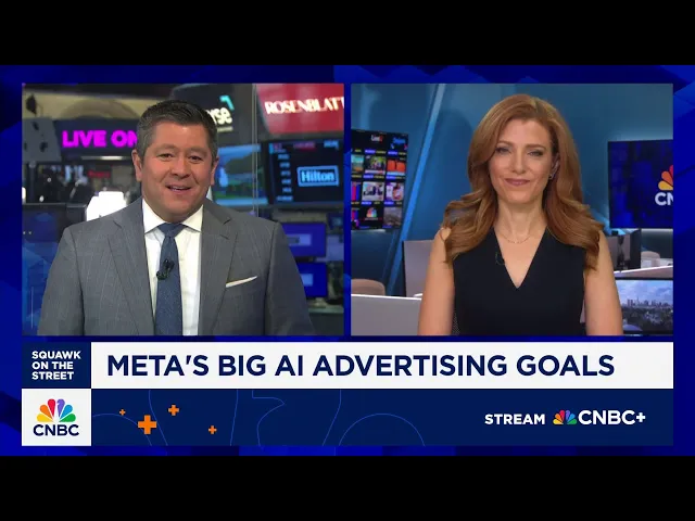 Meta sets big AI advertising goals