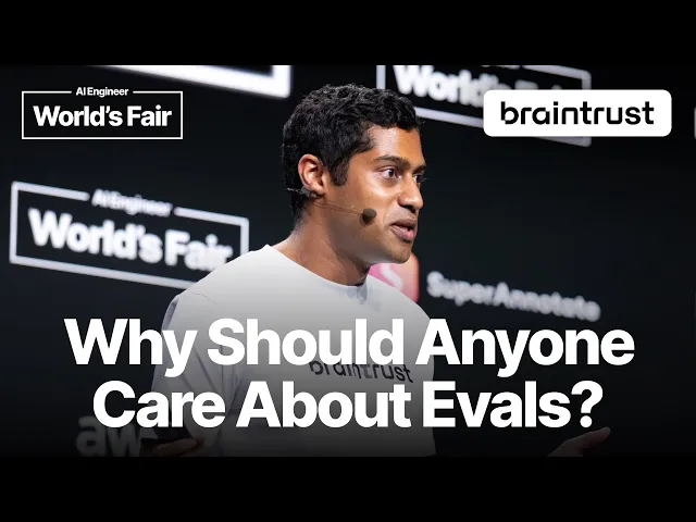 Why should anyone care about Evals?