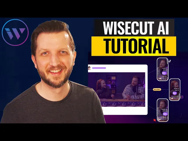 Wisecut AI Video Editor – Turn long videos into clips with AI