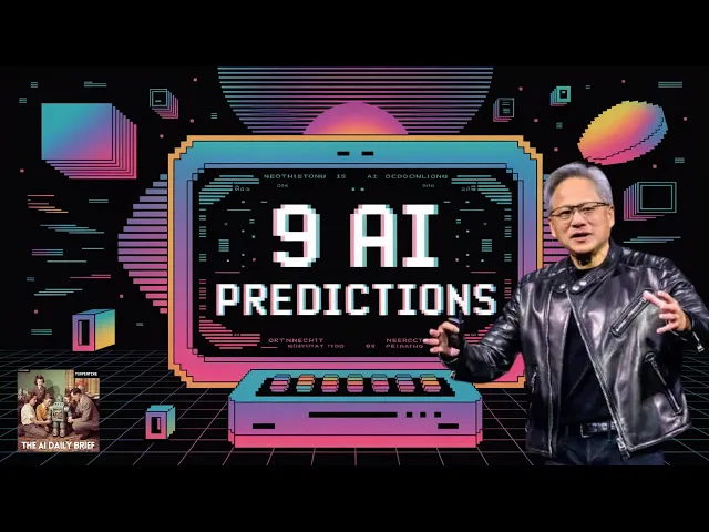 9 AI Predictions from Jensen Huang