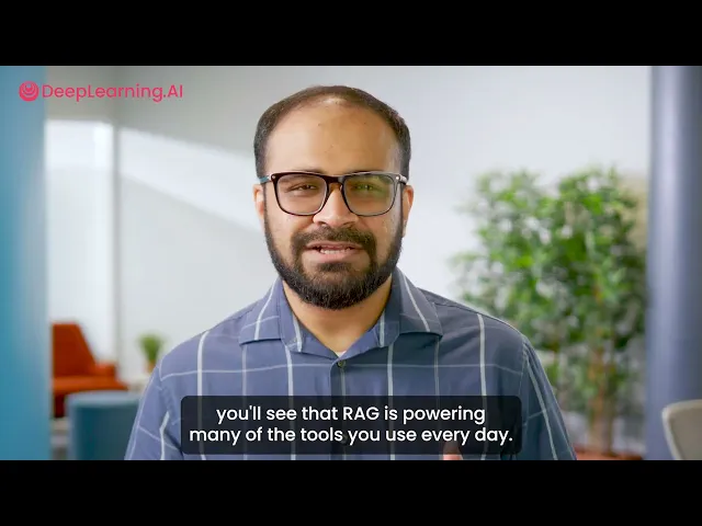 A new course on Retrieval Augmented Generation (RAG) is live!