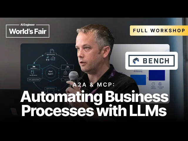 A2A & MCP Workshop: Automating Business Processes with LLMs