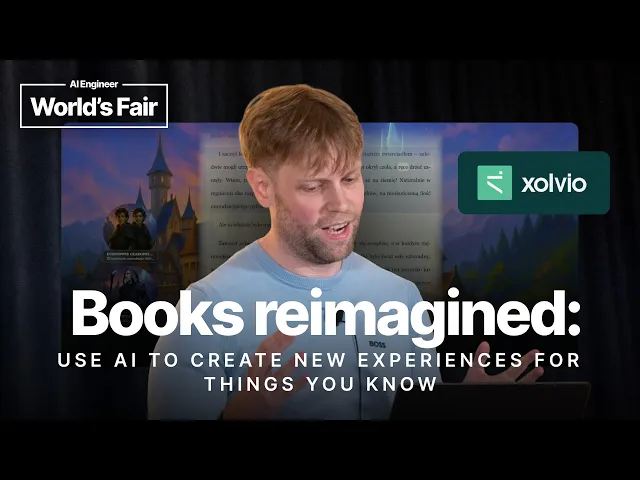 Books reimagined: use AI to create new experiences for things you know