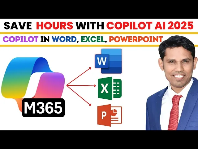 Boost Productivity Using Microsoft Copilot. Microsoft Copilot For Word, Excel and Powerpoint 2025.