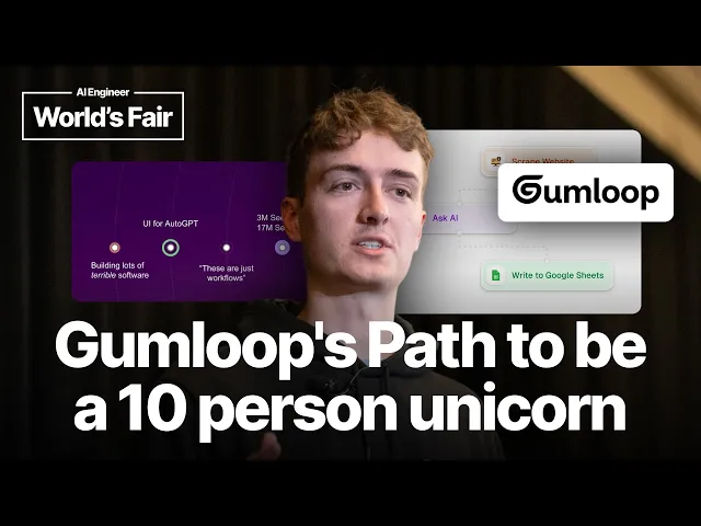 Building a 10 person unicorn – Max Brodeur-Urbas, Gumloop