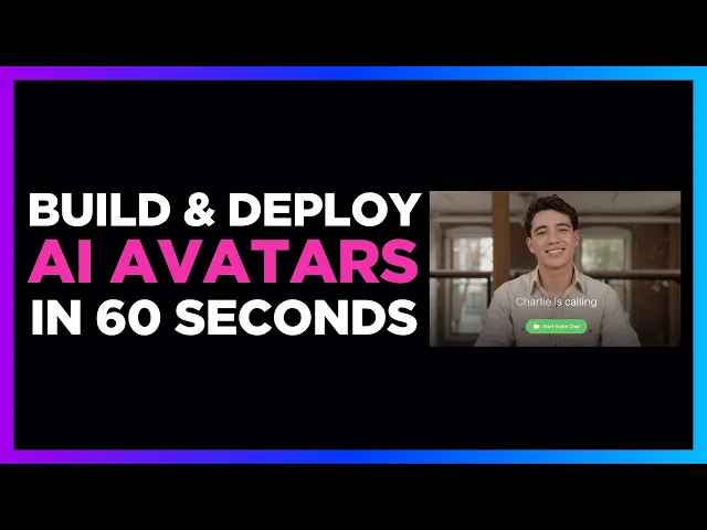 Building & Deploy AI Avatars of ANY website with Tavus in Next.js