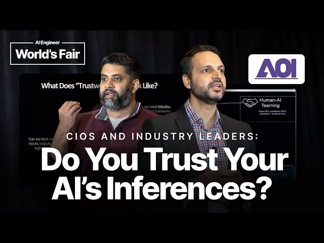 Do You Trust Your AI’s Inferences? — Sahil Yadav, Hariharan Ganesan, Telemetrak