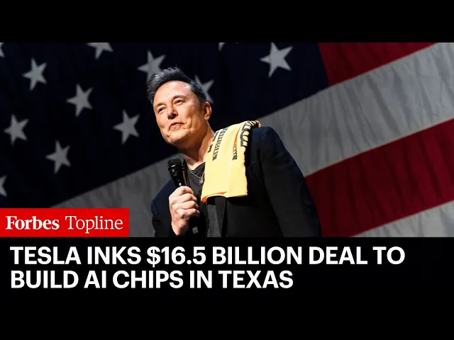 Elon Musk Announces Samsung Will Produce New AI Chips For Tesla