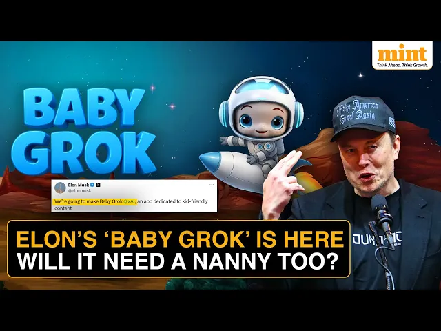 Elon Musk Launches ‘Baby Grok’ — But Is AI Safe For Kids?