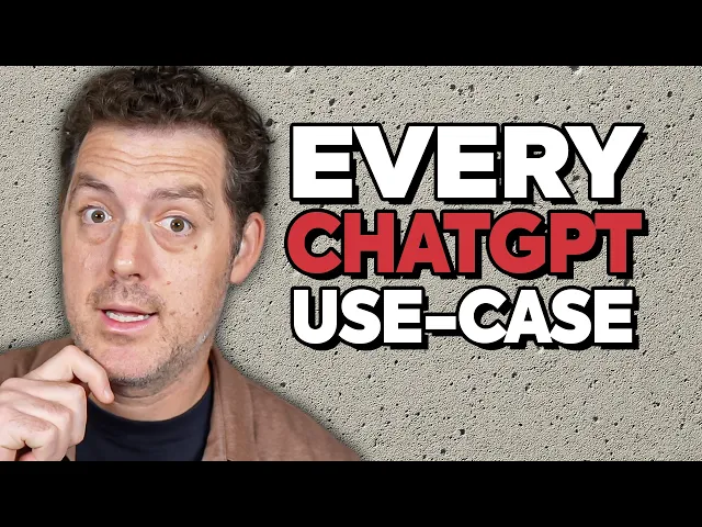 Every Single AI Use Case I Can Think Of…