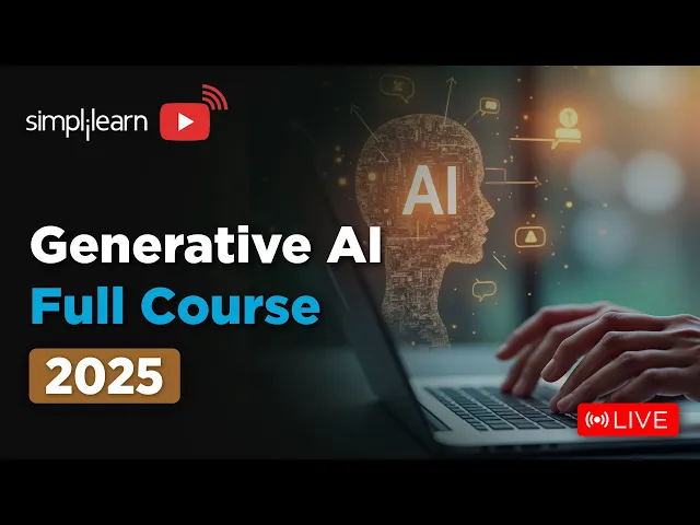 Generative AI Full Course 2025 | Gen AI Tutorial for Beginners | Gen AI Explained