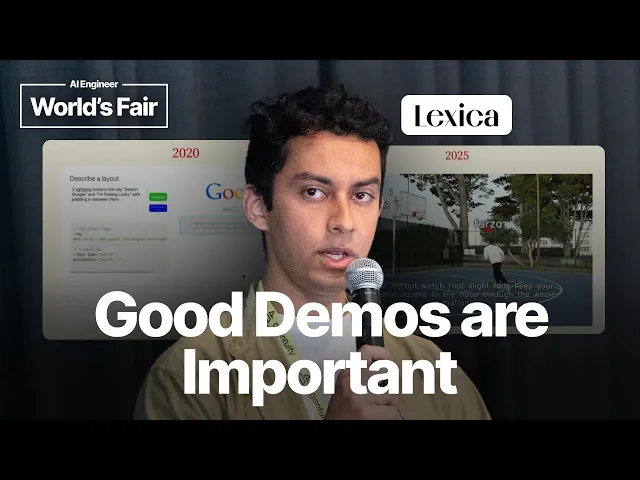 Good Demos Are Important