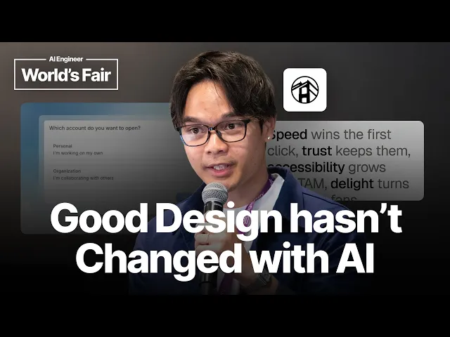 Good design hasn’t changed with AI — John Pham, SF Compute