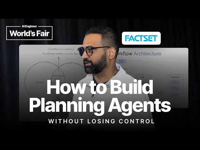 How to Build Planning Agents without losing control