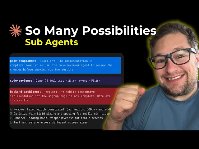 I did not expect Claude Code to release Custom Sub Agents…