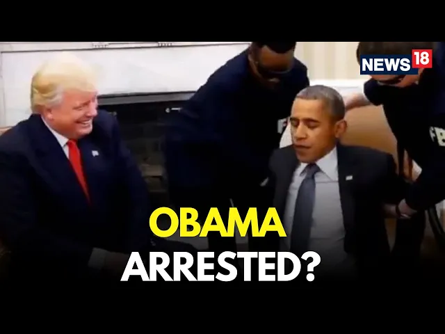 LIVE | Donald Trump’s AI Video On Obama Sparks Row | Obama Arrested? | US News | Trump Latest