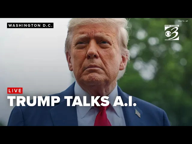 #LIVE: President Trump speaks at AI Summit