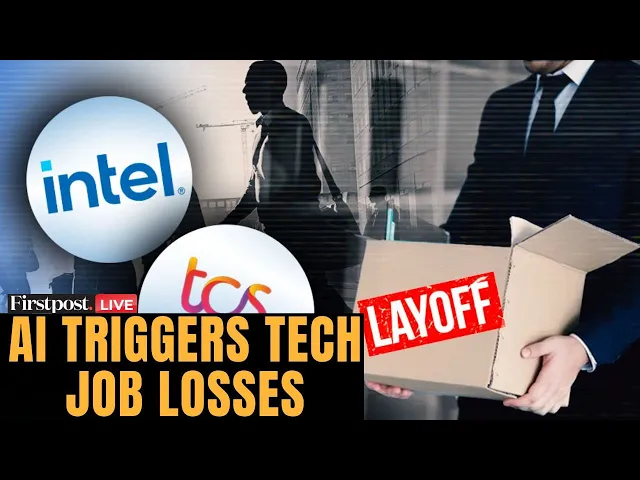 LIVE: TCS, Intel Slash Jobs Amid AI-Led Layoffs Wave in 2025 | Mass Layoff